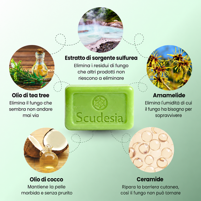 Sapone antimicotico Scudesia