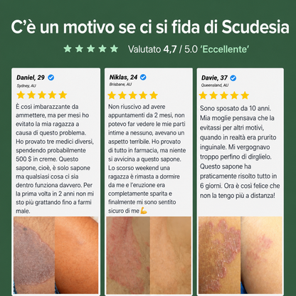 Sapone antimicotico Scudesia