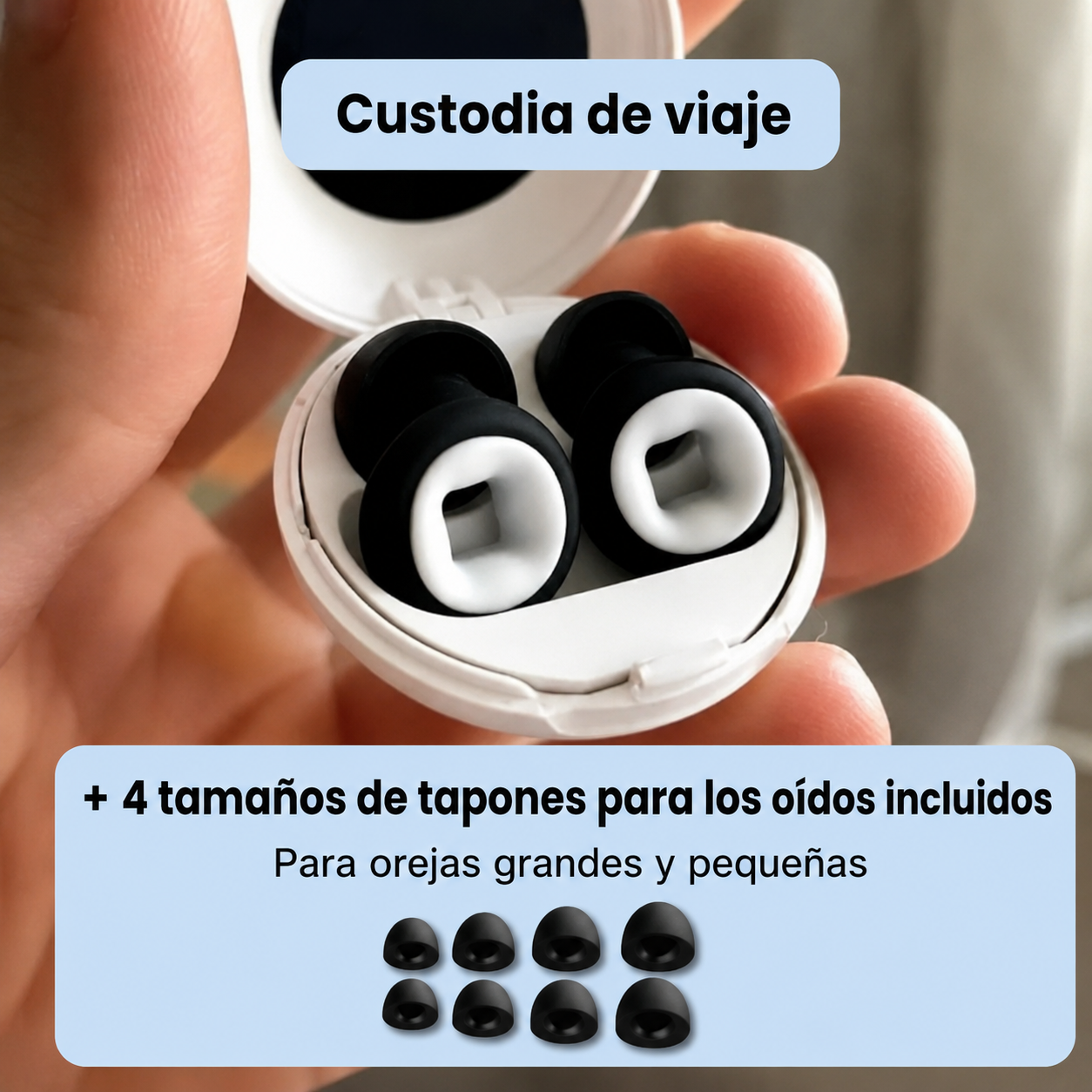 EarPlug™ Tapones para los Oídos para Moto – 27 dB