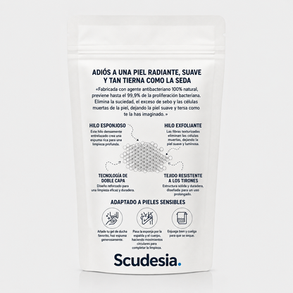 Toalla de ducha exfoliante Scudesia™