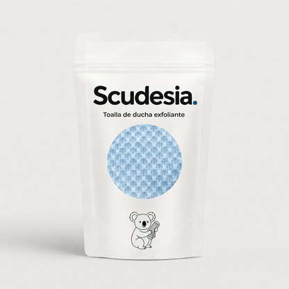 Toalla de ducha exfoliante Scudesia™